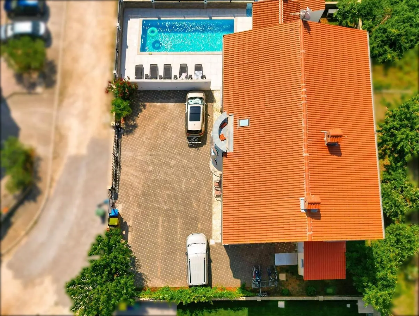 Guest house Villa Vita Apartments & Studios With Common Pool Valbandon